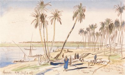 Sowadi, 8:30 am, 4 January 1867 by Edward Lear